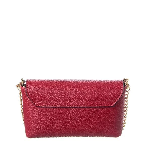 Valentino By Mario Valentino Lilou Leather Crossbody, Red - Picture 2 of 4
